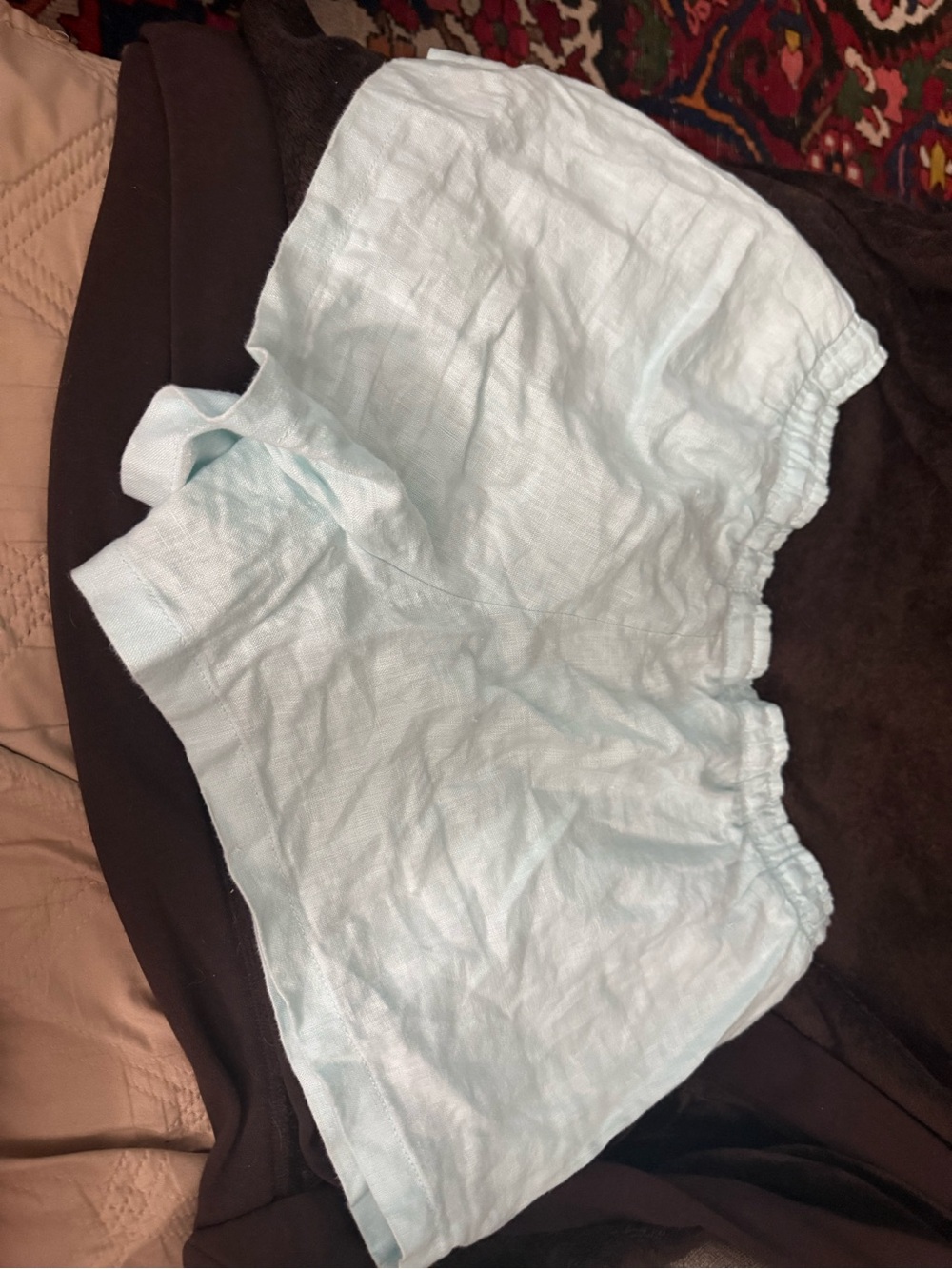 Lilly Pulitzer Linen Shorts with Drawstrings with charms - Picture 5 of 5